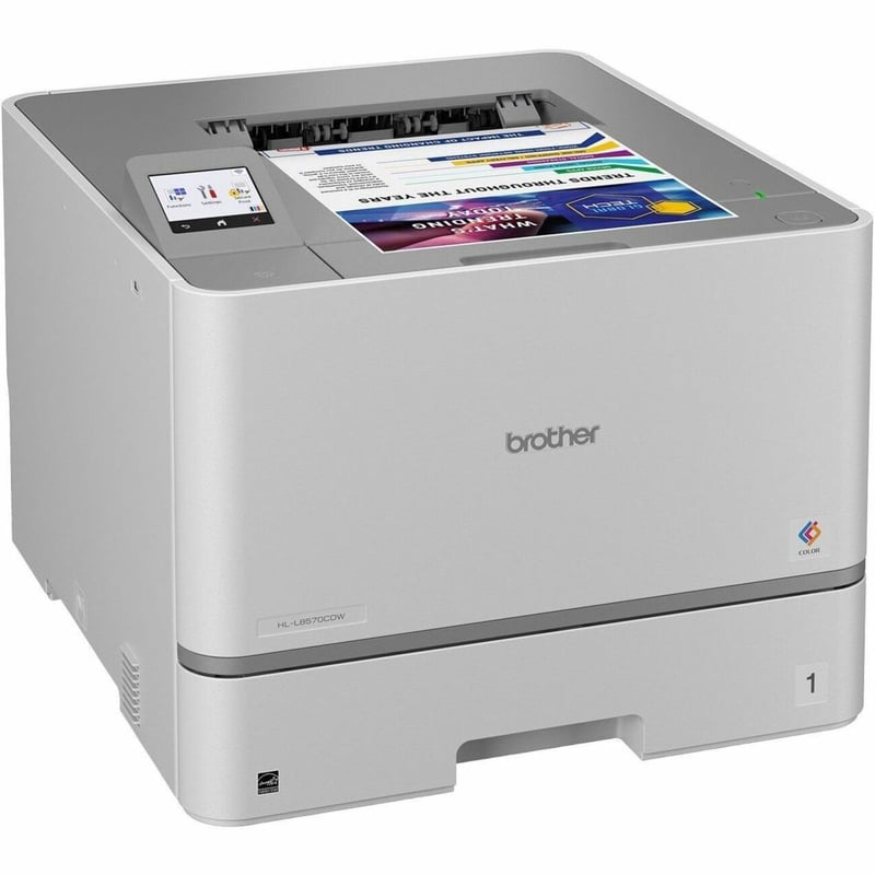 Brother Workhorse HL-L8570CDW Business Color Laser Printer with Advanced Security Features and Low Total Cost of Ownership - Thumbnail 1