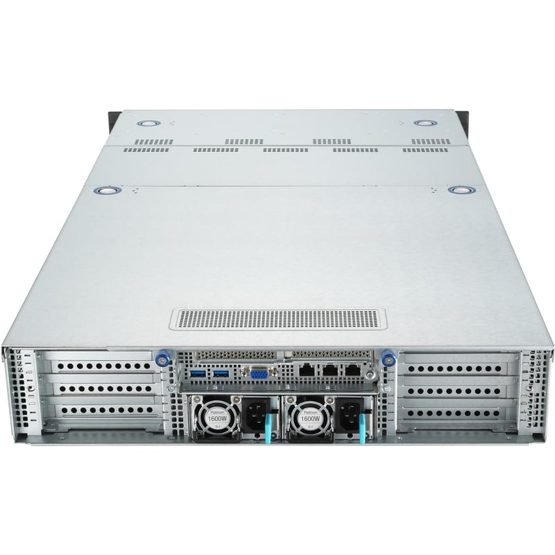 Asus ESC4000A-E10 Barebone System - 2U Rack-mountable - Socket SP3 - 1 x Processor Support - Thumbnail 4