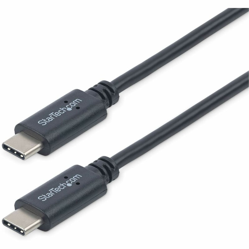 StarTech.com 2m 6 ft USB C Cable - M/M - USB 2.0 - USB-IF Certified - USB-C Charging Cable - USB 2.0 Type C Cable - Thumbnail 1