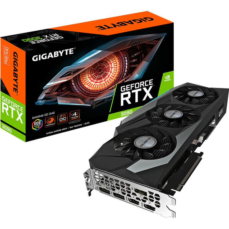 GIGABYTE NVIDIA GeForce RTX 3090 Graphic Card - 24 GB GDDR6X