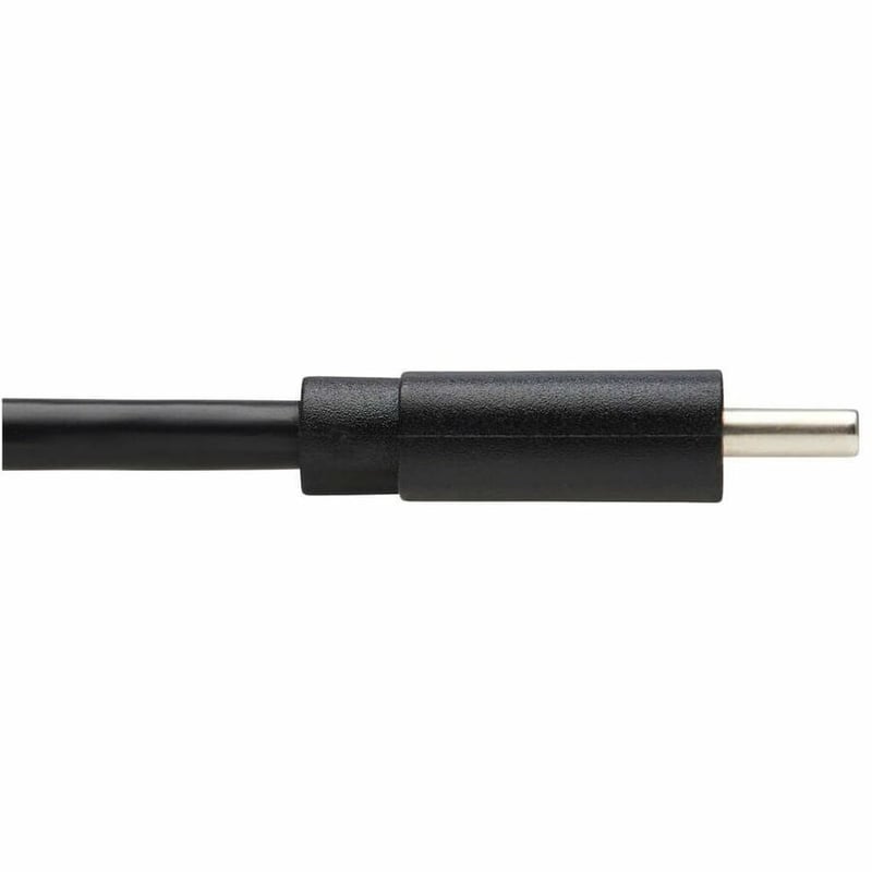 Tripp Lite by Eaton USB-C Cable (M/M) - USB 2.0 Right-Angle Plug Black 1 m (3.3 ft.) - Thumbnail 5