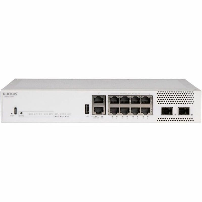 ICX8200-C08PF - RUCKUS ICX 8200 COMPACT SWITCH, 8 10/100/1000 MBPS POE+ PORTS, 2 - Thumbnail 1