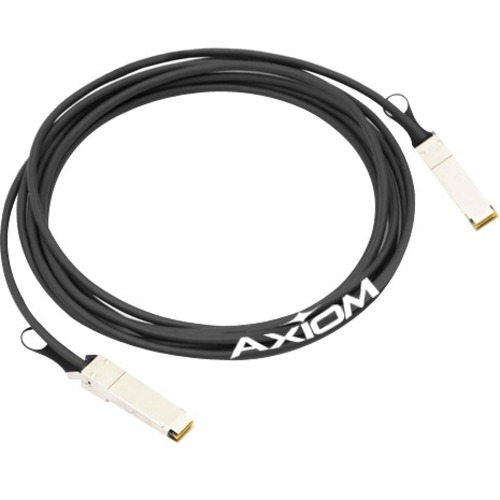 Axiom 40GBASE-CR4 QSFP+ to 4 10GBASE-CU SFP+ Passive DAC Intel Compatible 3m - Thumbnail 1
