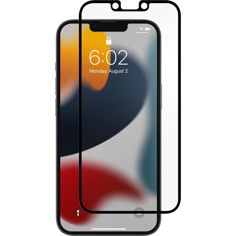 Moshi iVisor AG for iPhone 13 - Black Matte, Black - Thumbnail 1