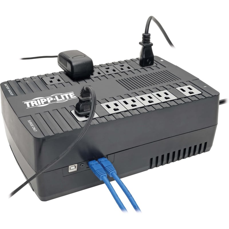 Tripp Lite by Eaton UPS 900VA 480W Line-Interactive UPS - 12 NEMA 5-15R Outlets AVR 120V 50/60 Hz USB Desktop/Wall Mount - Thumbnail 2