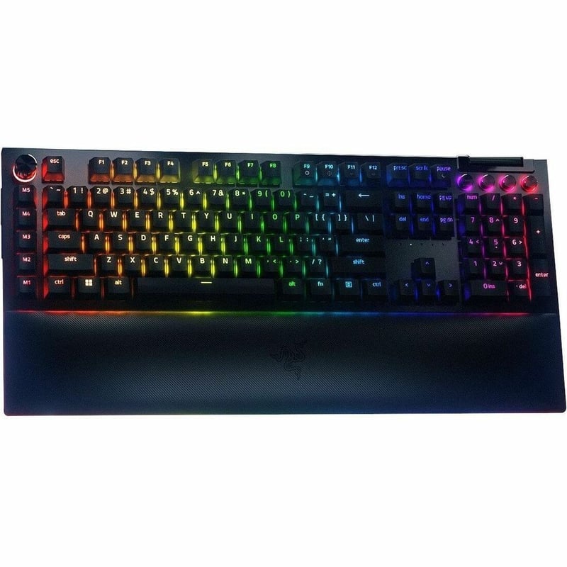 RAZER BLACKWIDOW V4 PRO WIRED MECHANICAL GAMING KEYBOARD - Thumbnail 1