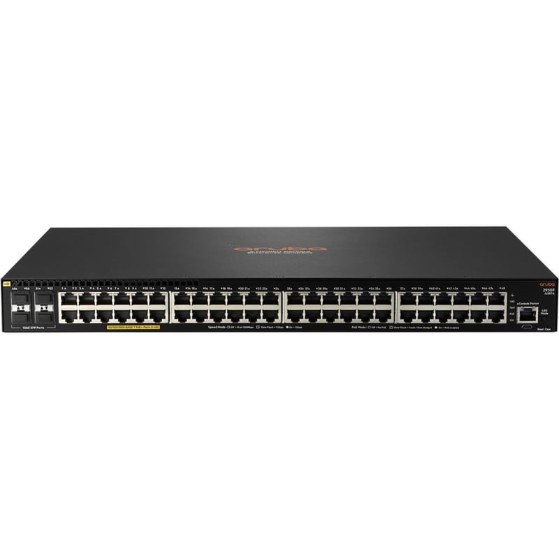 HPE 2930F 48G PoE+ 4SFP 740W Switch - Thumbnail 2