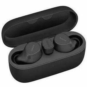 Lenovo Jabra Evolve2 Buds USB-C UC True Wireless Earbuds with mic - Black - Thumbnail 1