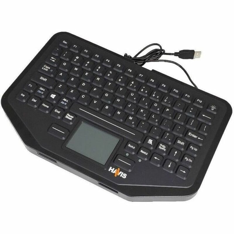 Havis Rugged Keyboard With Integrated Touchpad - Thumbnail 1