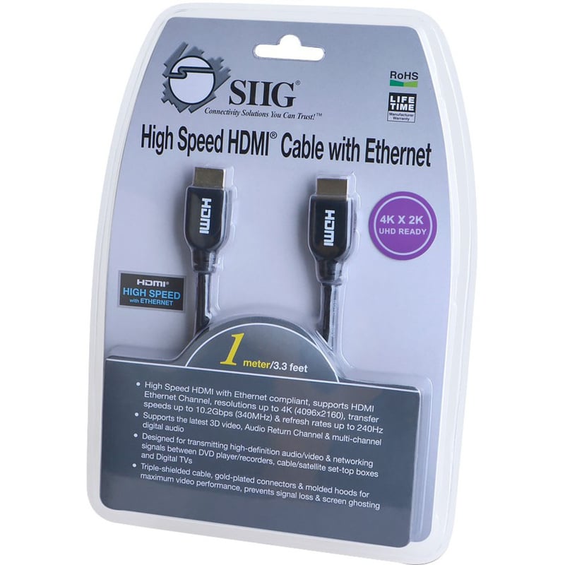 SIIG CB-H20412-S1 HDMI Cable - Thumbnail 4