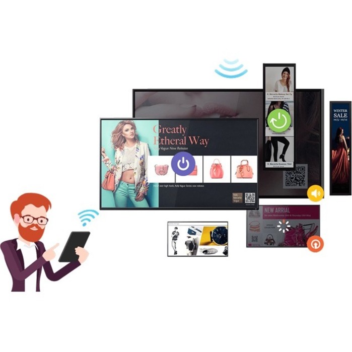 BenQ 28" Smart Stretched Display - BH2801 - Thumbnail 4