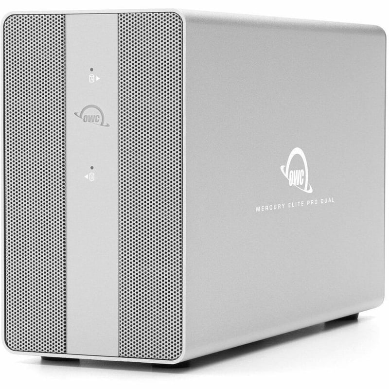 OWC MERCURY ELITE PRO DUAL WITH 3-PORT HUB 0TB RAID ENCLOSURE WITH USB 10GB/S - Thumbnail 5