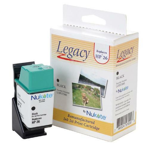Legacyimagingcom 57000 Inkjet Ink Cartridge - Black - 1 Each
