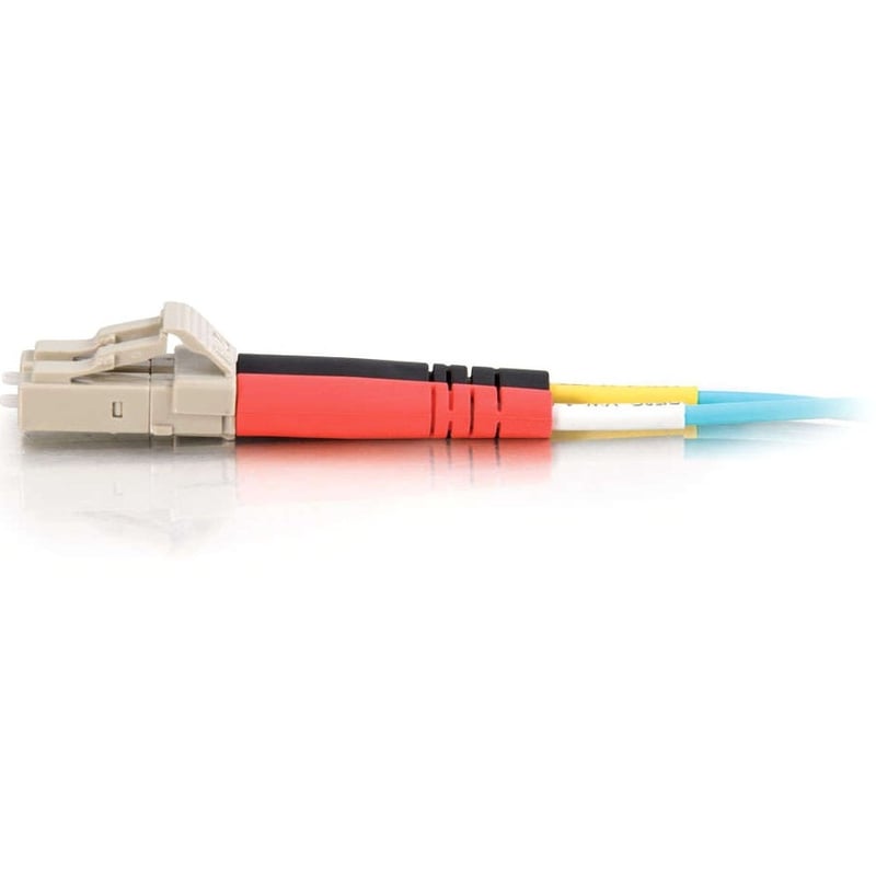 3M 10GB FIBER OPTIC PATCH CABLE LC/LC 50/125 MMF DUPLEX PVC - Thumbnail 3