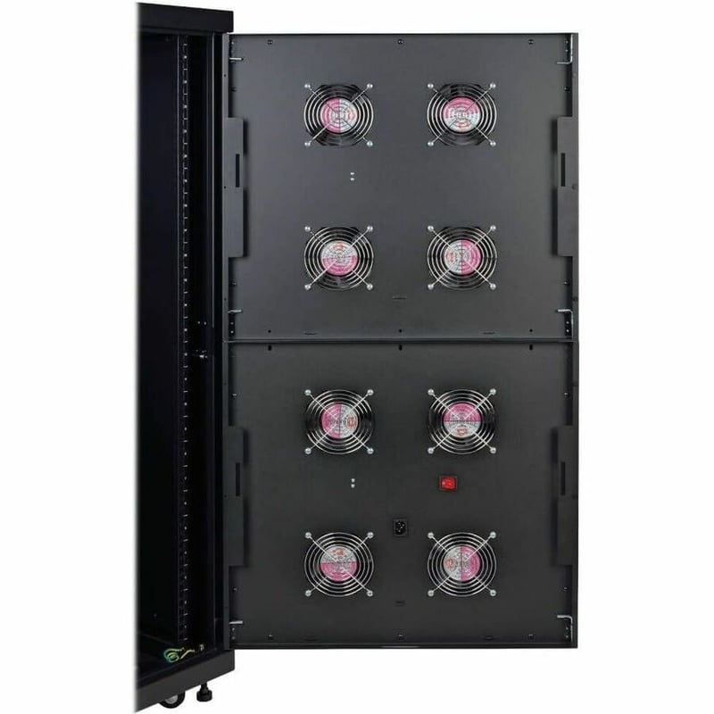 Tripp Lite by Eaton SmartRack 24U Standard-Depth Half-Height Rack Enclosure for Harsh Environments - Thumbnail 2
