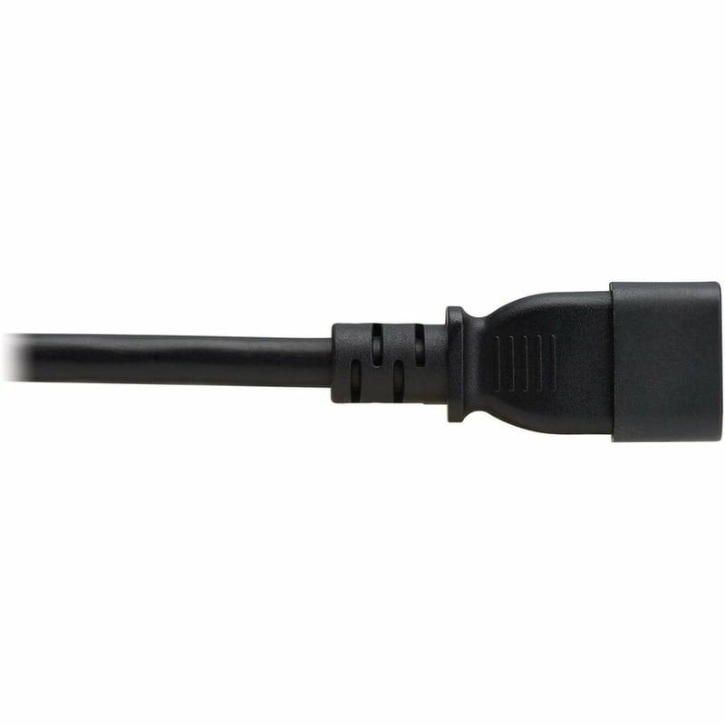 POWER CORD C14 C21 HEAVY-DUTY 15A 250V 14 AWG 4FT BLACK - Thumbnail 5