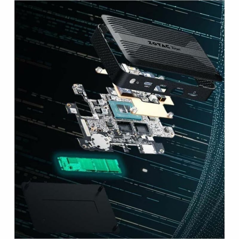 ZOTAC ZBOX PICO PI430AJ WITH AIRJET (BAREBONE) ZOTAC ZBOX PICO - Thumbnail 3