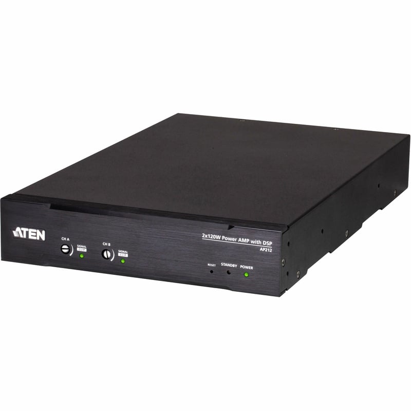 2 X 120W POWER AMPLIFIER WITH DSP - Thumbnail 1