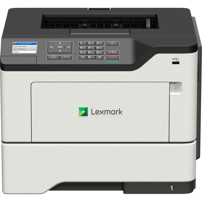 Lexmark MS620 MS621dn Desktop Laser Printer - Monochrome - Thumbnail 1