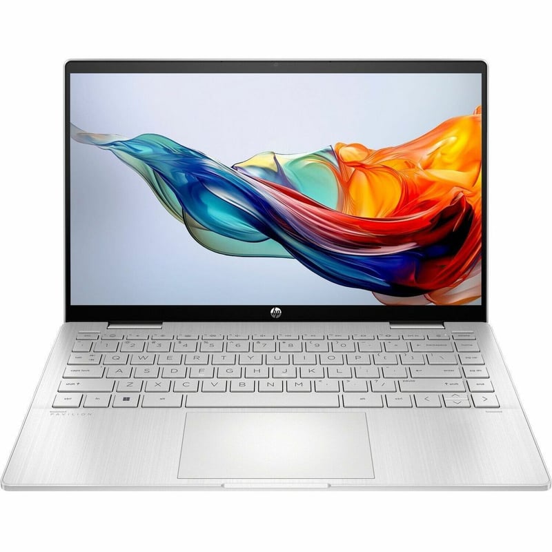 HP Pavilion x360 14-ek2000 14-ek2087nr 14" Touchscreen Convertible 2 in 1 Notebook - Full HD - Intel Core 7 150U - 16 GB - 256 GB SSD - Natural Silver - Thumbnail 1