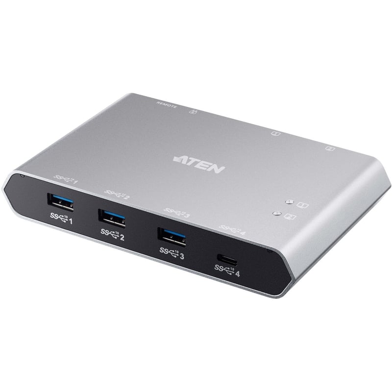 ATEN 2-Port USB-C Gen 2 Sharing Switch with Power Pass-through - Thumbnail 1