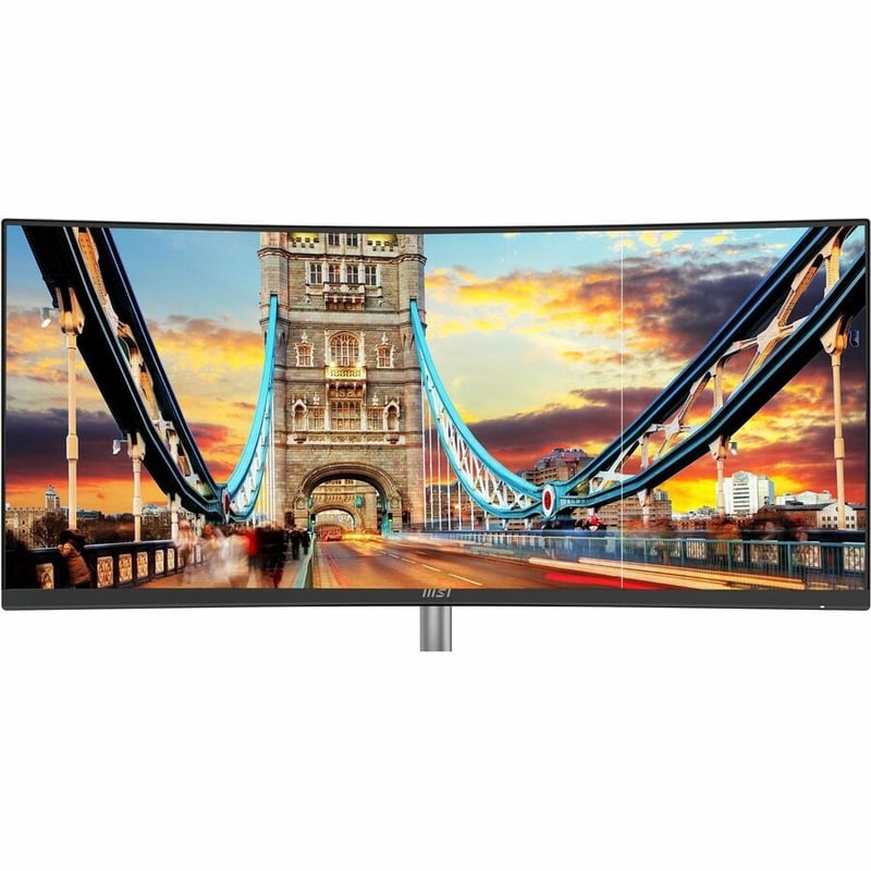 MSI Pro MP341CQ 34" Class UW-QHD Curved Screen LCD Monitor - 21:9 - Thumbnail 5