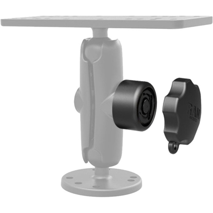 RAM Mounts Pin-Lock Security Knob with 4-Pin Pattern for B Size Socket Arms - Thumbnail 3