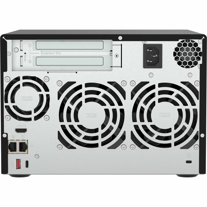 6 BAY NVR 8CH MAX CH 36 VMS BUILT-IN IP SURVEILLANCE HDMI - Thumbnail 4