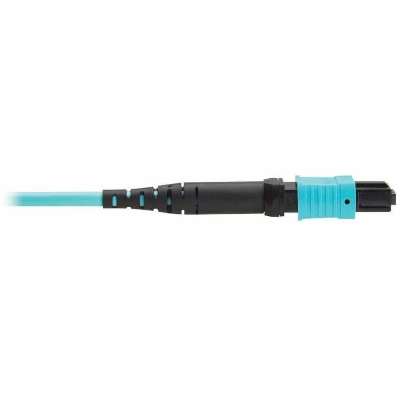 100G MULTIMODE 50/125 OM4 FIBER CABLE 12F MPO/MPO-PC F/F AQUA 4M - Thumbnail 5