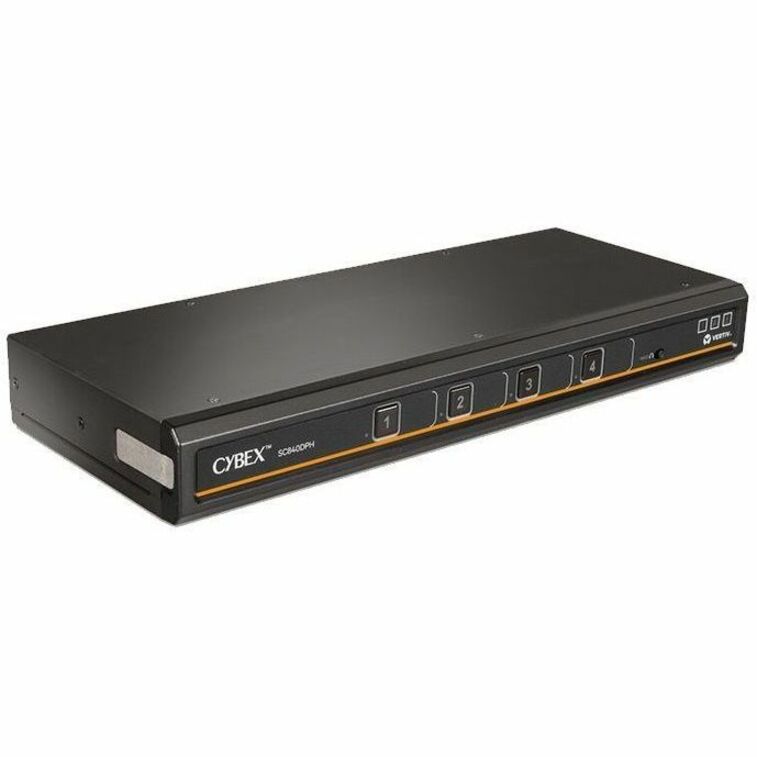 Vertiv Cybex SC800 Secure KVM | Single Head | 4 Port Universal DisplayPort | NIAP version 4.0 Certified (SC840DPH-400) - Thumbnail 3