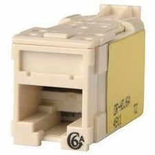 Ortronics Clarity High Density Jack (HDJ) CAT6A, T568A/B, Fog White