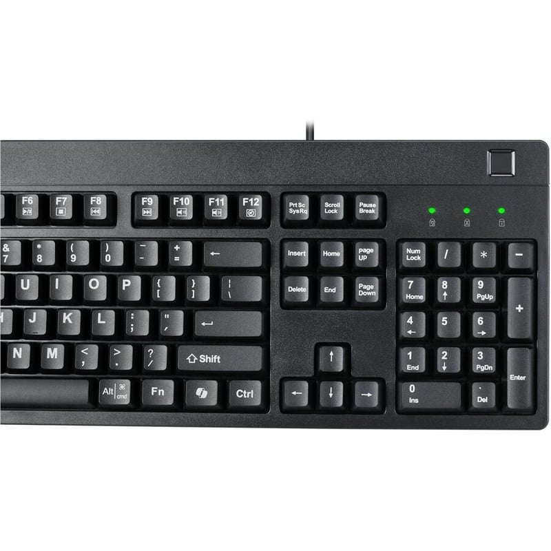 FINGERPRINT KEYBOARD TAA AES 256 ENCRYPTED/ANTIMICROBIAL - Thumbnail 2