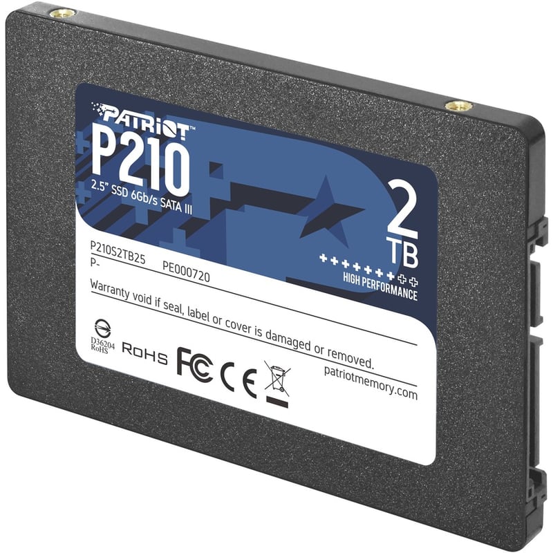 PATRIOT P210 2TB SATA3 2.5 SSD - Thumbnail 2