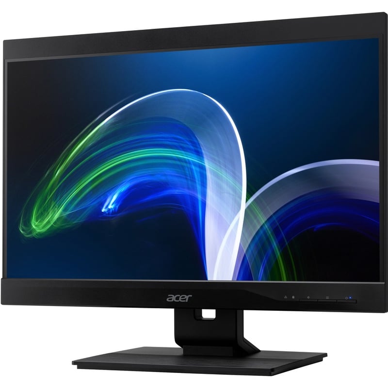 Acer Veriton Z6880G VZ6880G-I71170S1 All-in-One Computer - Intel Core i7 11th Gen i7-11700 Octa-core (8 Core) 2.50 GHz - 16 GB RAM DDR4 SDRAM - 512 GB PCI Express SSD - 23.8" Full HD 1920 x 1080 - Desktop - Black - Thumbnail 2