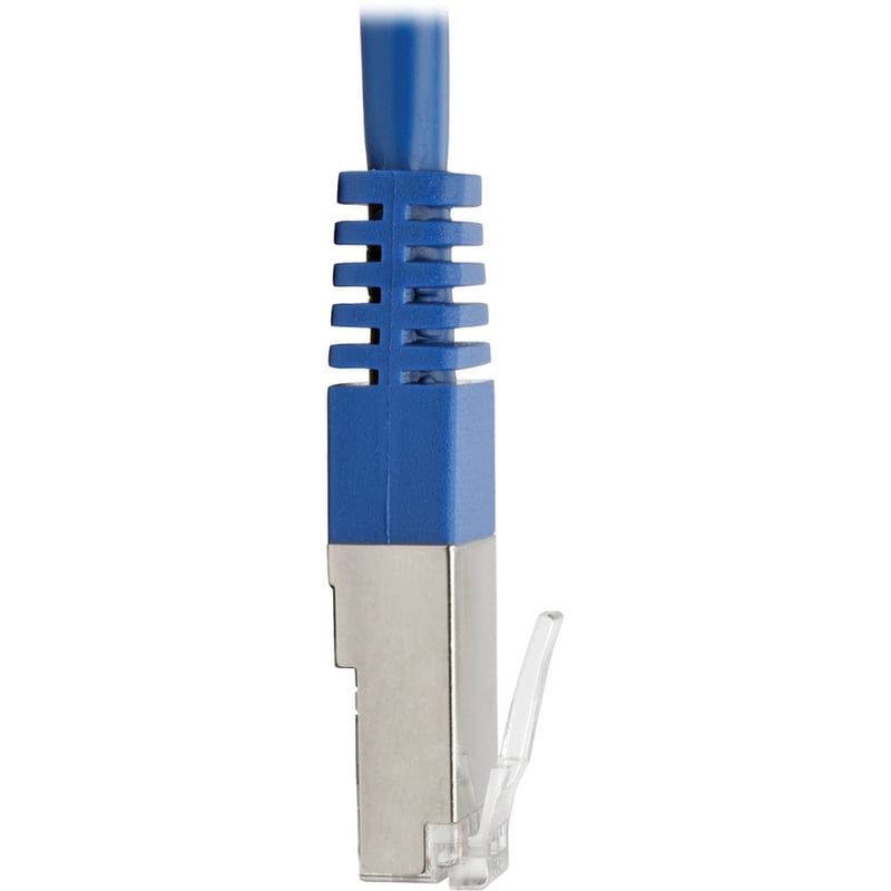 Eaton Tripp Lite Series Cat5e 350 MHz Molded Shielded (STP) Ethernet Cable (RJ45 M/M), PoE - Blue, 6 ft. (1.83 m) - Thumbnail 4