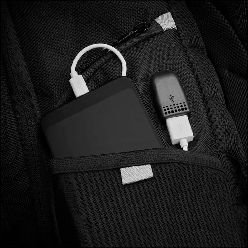CODi Ferretti Pro Carrying Case (Backpack) for 17.3" Notebook, Tablet, Water Bottle - Black - Thumbnail 5