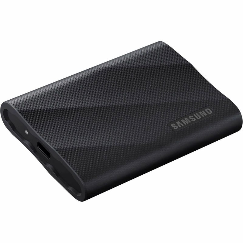 Samsung T9 2 TB Portable Solid State Drive - External - Black - Thumbnail 1