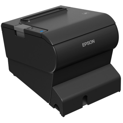 Epson OmniLink TM-T88VI Direct Thermal Printer - Monochrome - Receipt Print - Ethernet - USB - Serial - Near Field Communication (NFC) - 13.78 in/s Mono - 180 dpi - Thumbnail 4
