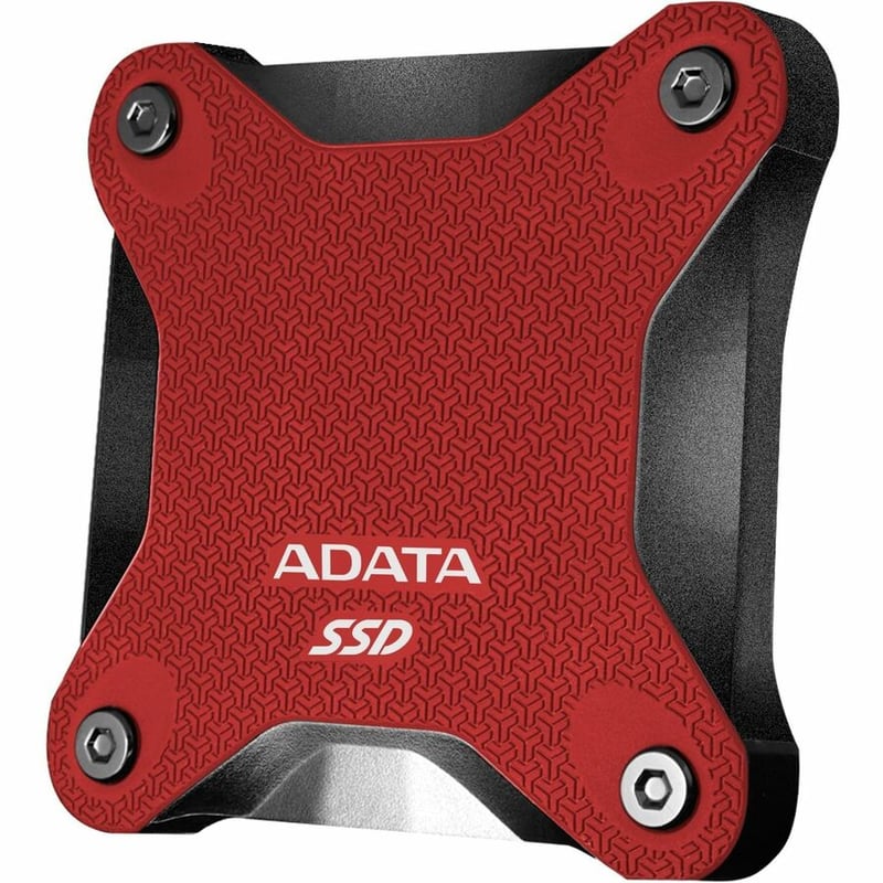 Adata SD600Q 480 GB Portable Solid State Drive - External - Red - Thumbnail 5