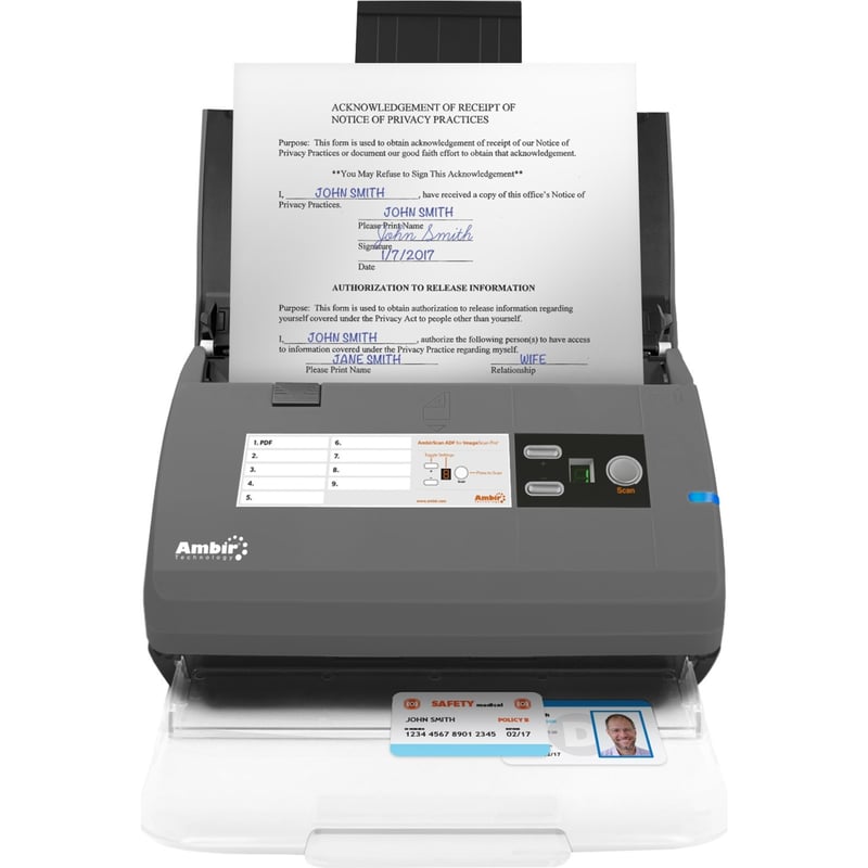 ImageScan Pro 820ix Bundled w/ Nuance Power PDF - Thumbnail 1