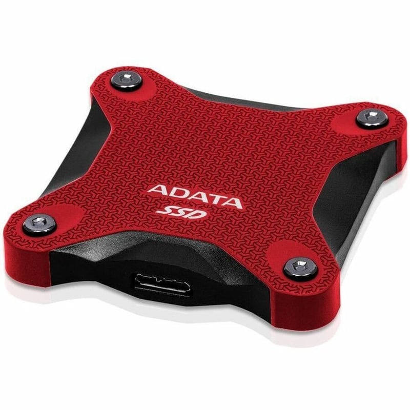 Adata SD600Q 240 GB Portable Solid State Drive - External - Red - Thumbnail 3