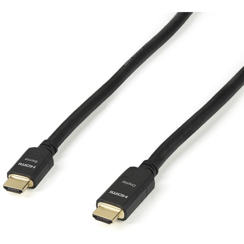 StarTech.com 66ft (20m) Active HDMI Cable, 4K 30Hz UHD High Speed HDMI 1.4 Cable with Ethernet, CL2 Rated HDMI Cord for In-Wall Install - Thumbnail 1