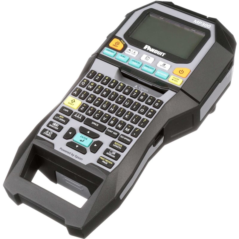 Panduit Mobile Thermal Transfer Printer - Monochrome - Portable - Label Print - USB - USB Host - US - Battery Included - With Cutter - Thumbnail 3