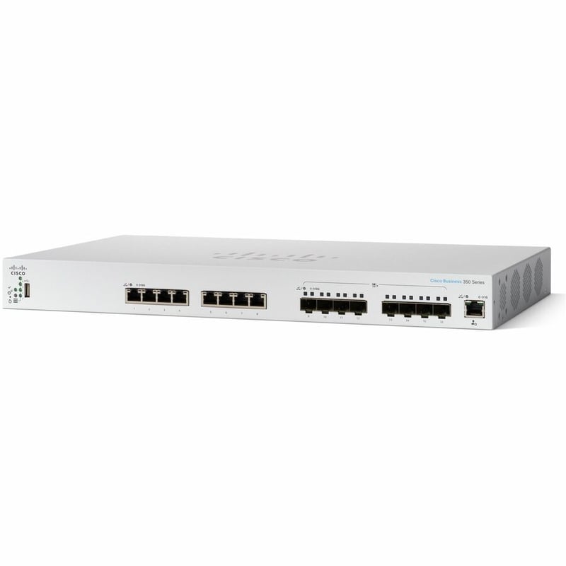 CISCO BUSINESS 350-16XTS MANAGED SWITCH REMANUFACTURED - Thumbnail 2