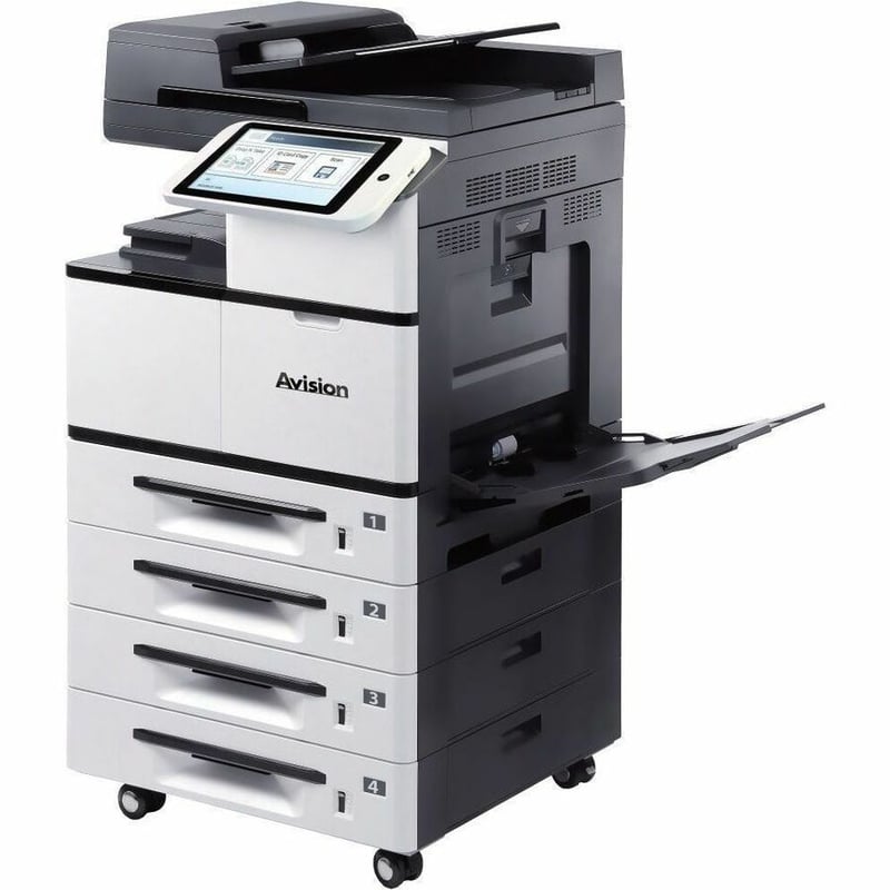 AVISION AM7650I MFP INCLUDESD 2 EXTENDED TRAY W/ WHEELS - Thumbnail 3