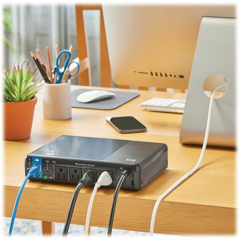 CLOUD UPS 600VA 300W 120V REMOTE MONITORING BATTERY BACKUP - Thumbnail 4