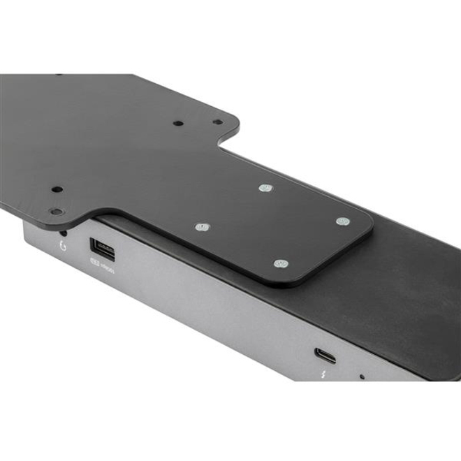 StarTech.com Docking Station Mount - For Compatible StarTech.com Docks / Hubs - VESA - Steel - Back-of-Monitor Mounting Plate (SSPMSVESA) - Thumbnail 2