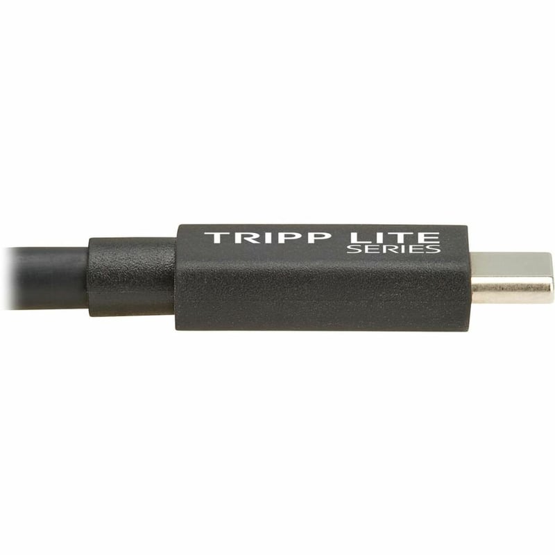 USB4 40GBPS CABLE M/M - USB-C 8K60HZ 240W PD CHARGING BLACK 1.2M - Thumbnail 4