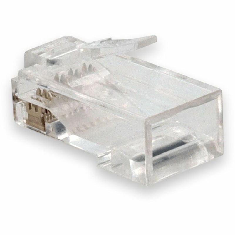 AddOn 100-Pack of RJ-45 Male Non-Terminated Connectors - Thumbnail 3