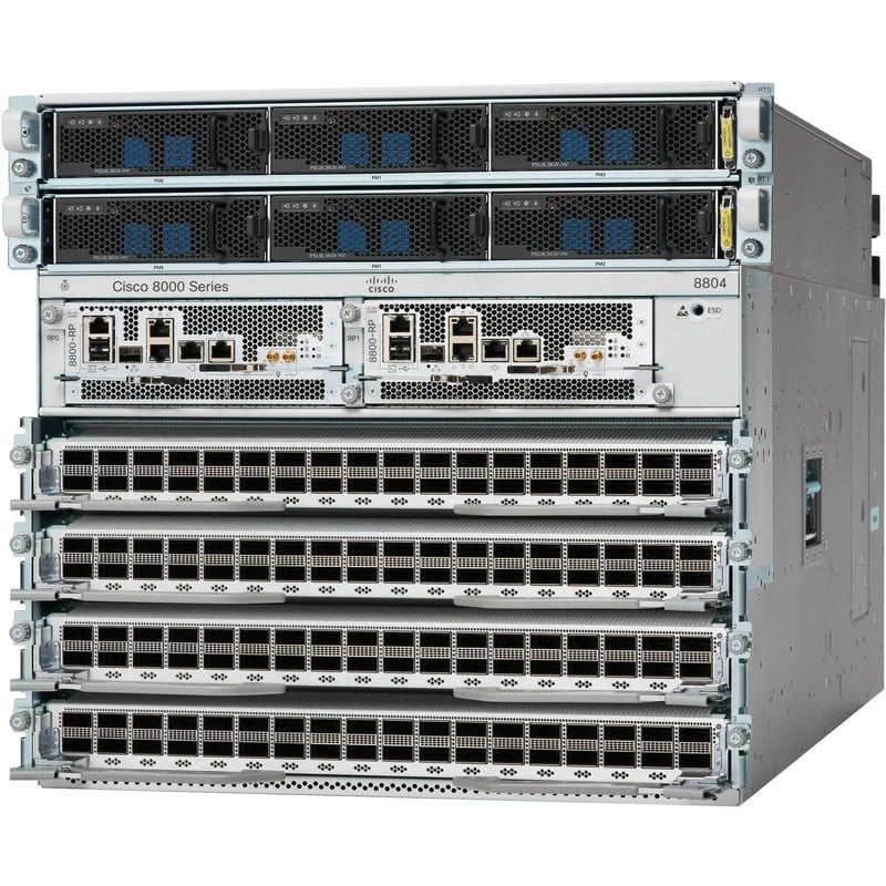 CISCO 8804 4-SLOT SYSTEM REMANUFACTURED - Thumbnail 1